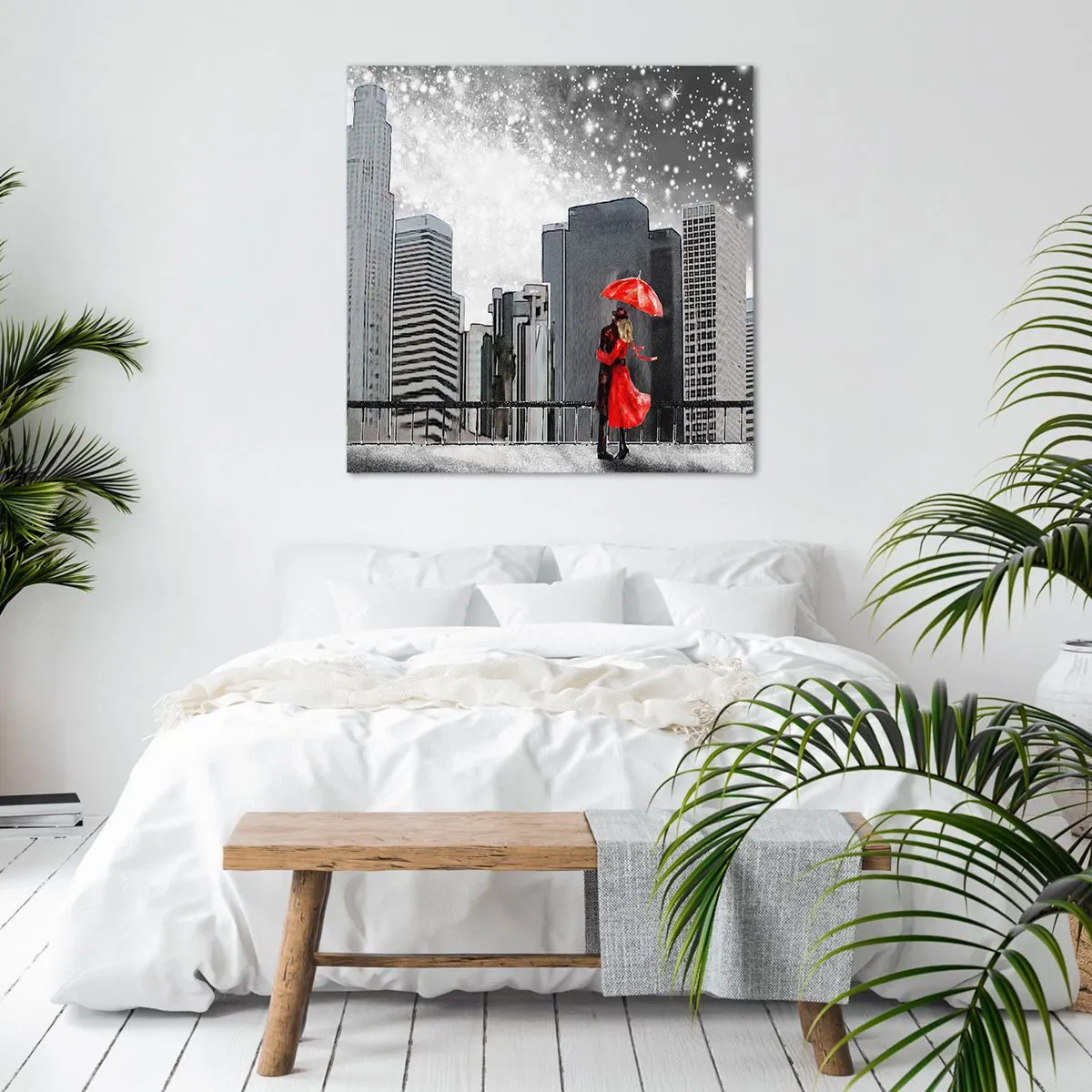 Obraz na plátně - Člověk není kámen - 70x70 cm