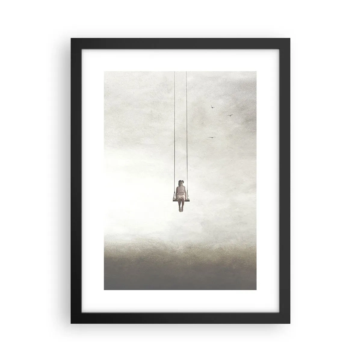 Plakát v černém rámu - Dítě v nás - 30x40 cm