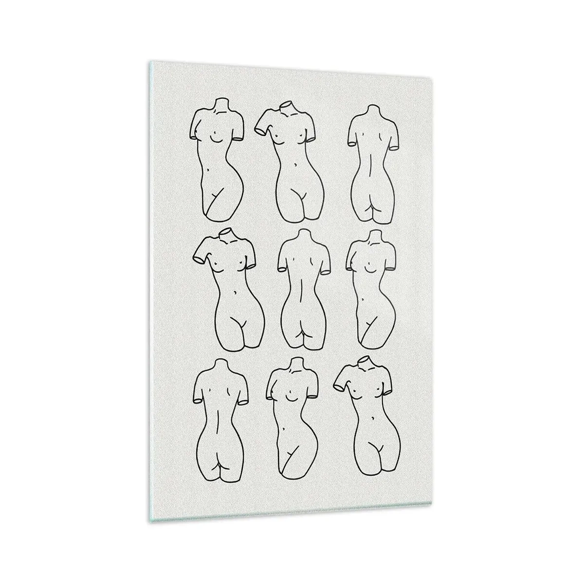 Obraz na skle - Pouze Venuše - 80x120 cm