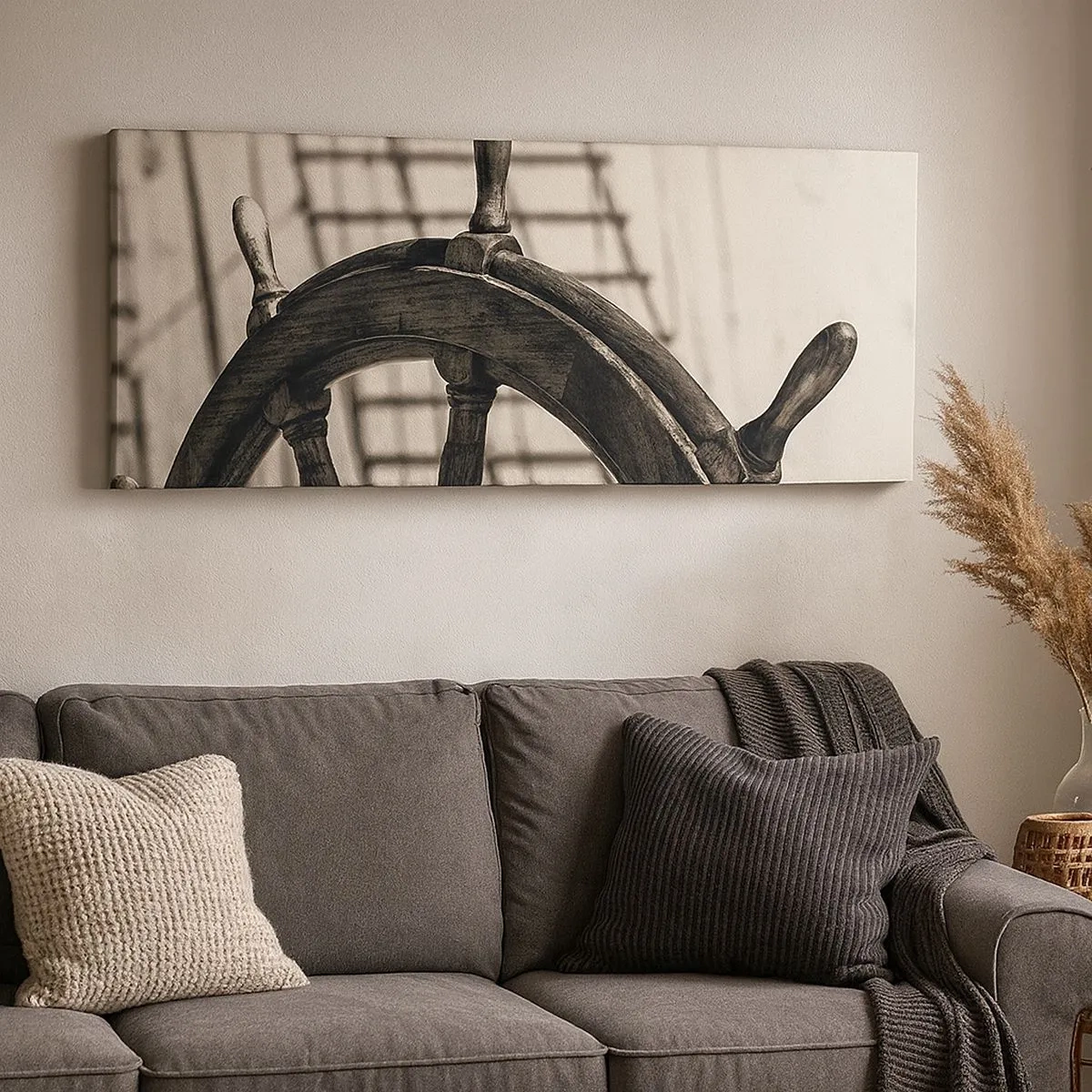 Obraz na plátně - Mořské příběhy - 100x40 cm