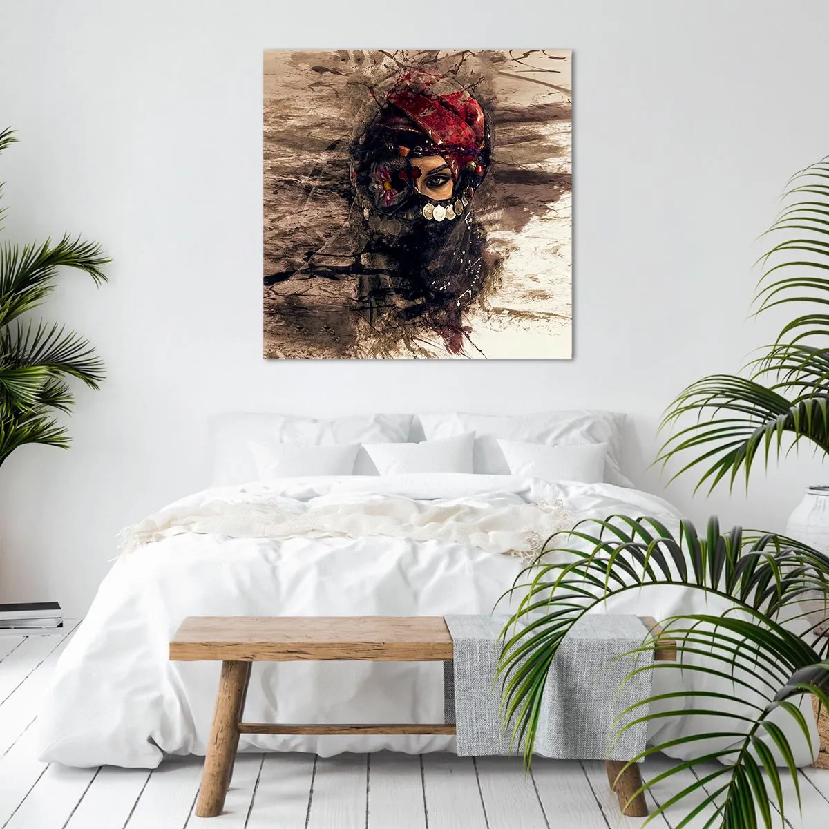 Obraz na plátně - Přinejmenším znepokojující - 40x40 cm