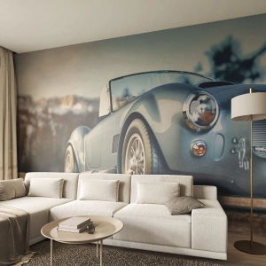 Fototapeta Premium Sand - Protože na stylu záleží - Auto, Kabriolet, Výlet - 500x350 cm
