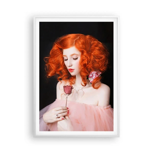 Plakát v bílém rámu - V barokním stylu - 70x100 cm