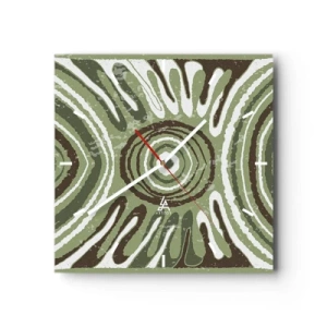 Nástěnné hodiny - Exploze emocí - 40x40 cm