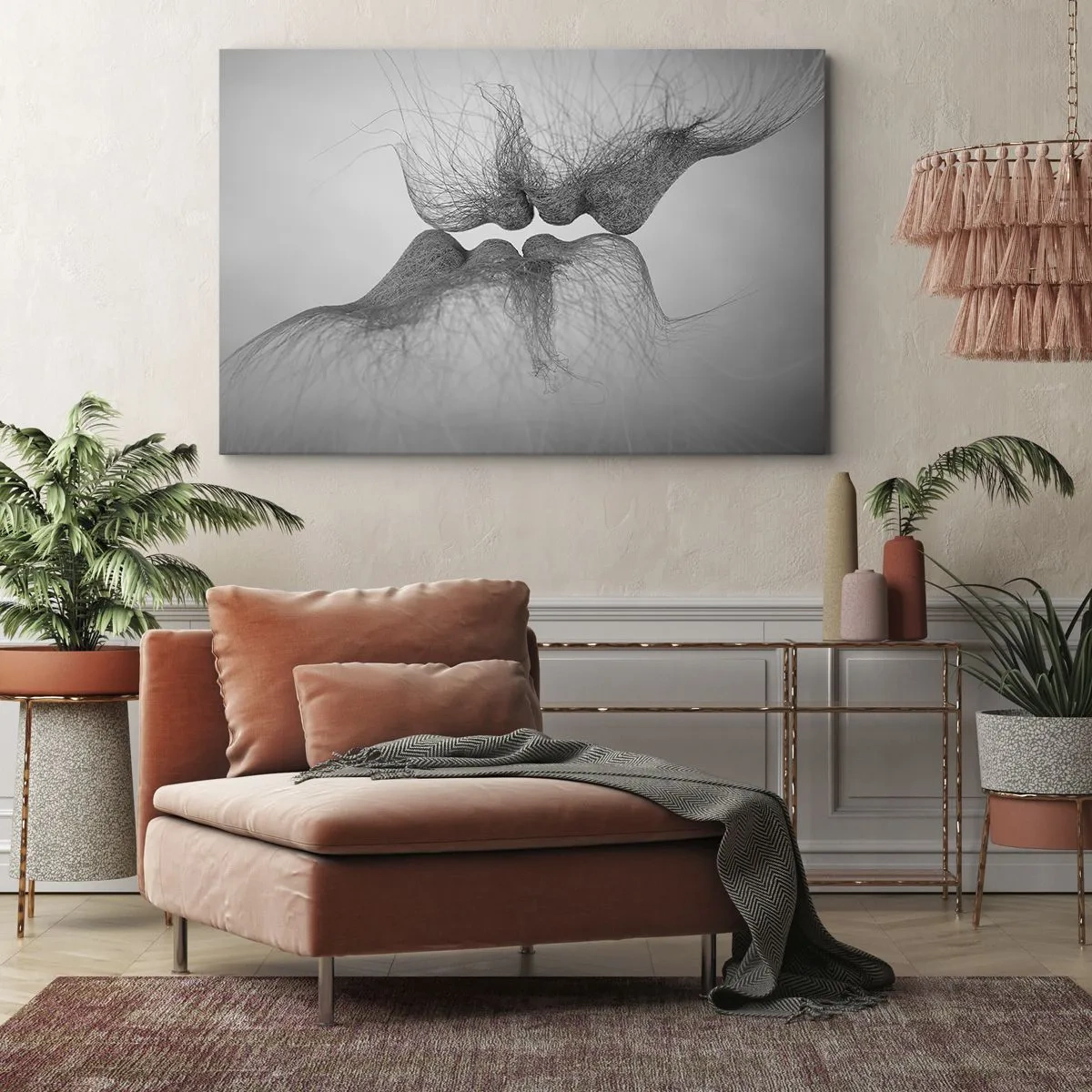 Obraz na plátně - Polibek větru - 70x50 cm