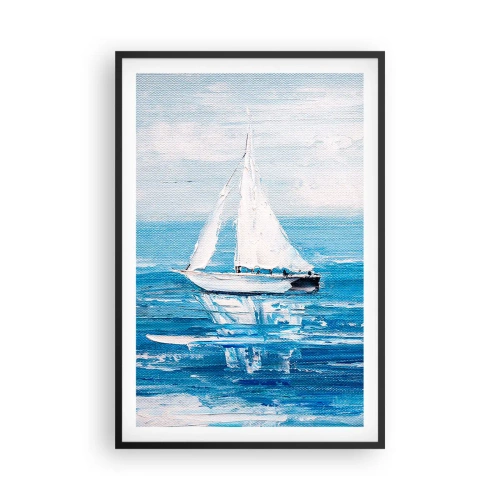 Plakát v černém rámu - S přítelem po boku - 61x91 cm