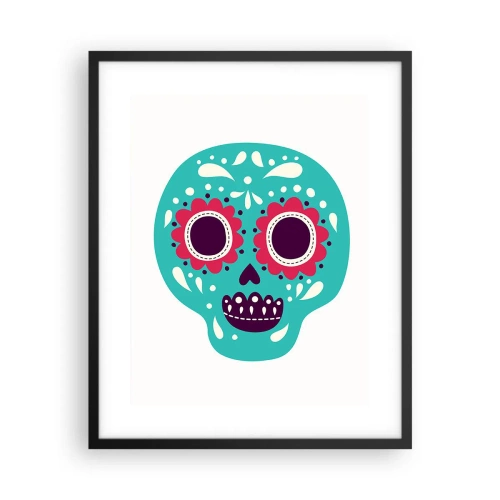 Plakát v černém rámu - Život – zábava až do smrti - 40x50 cm