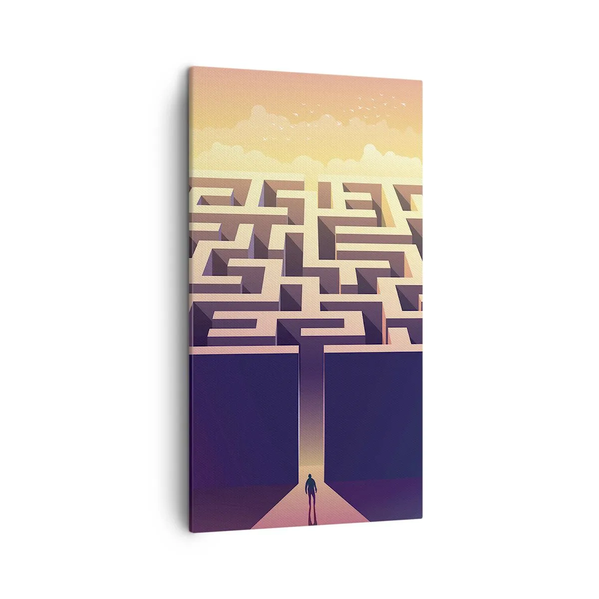 Obraz na plátně - Čas rozhodnutí - 45x80 cm