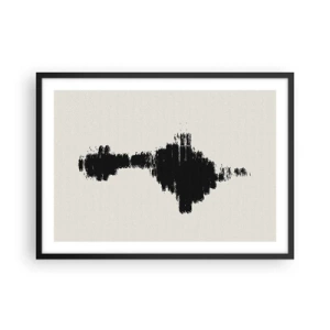 Plakát v černém rámu - Vibrace představivosti - 70x50 cm