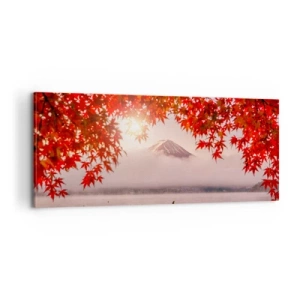 Obraz na plátně - V japonském stylu - 100x40 cm