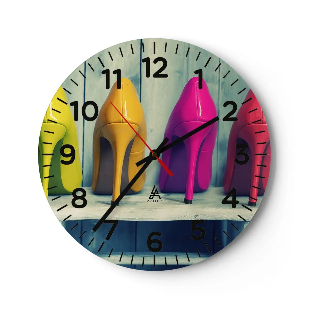 Nástěnné hodiny - Procházkou po duze - 30x30 cm