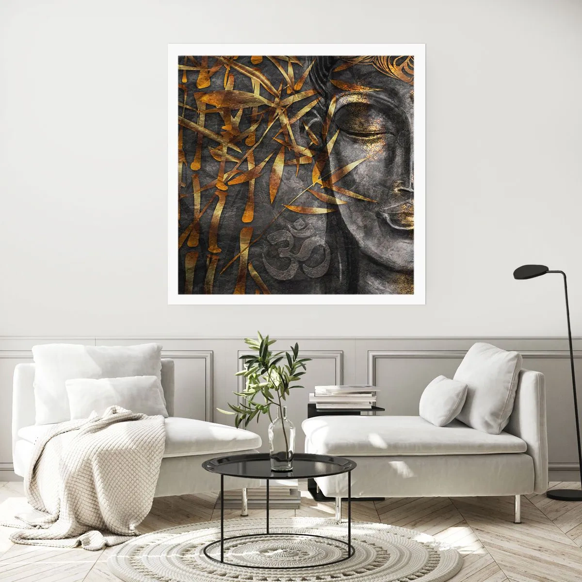 Plakát - Pociťte klid - 30x30 cm