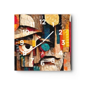 Nástěnné hodiny - Vidím tě… - 40x40 cm