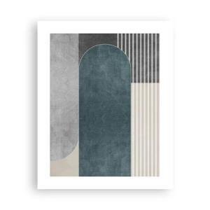 Plakát - Kompozice na úrovni - 40x50 cm