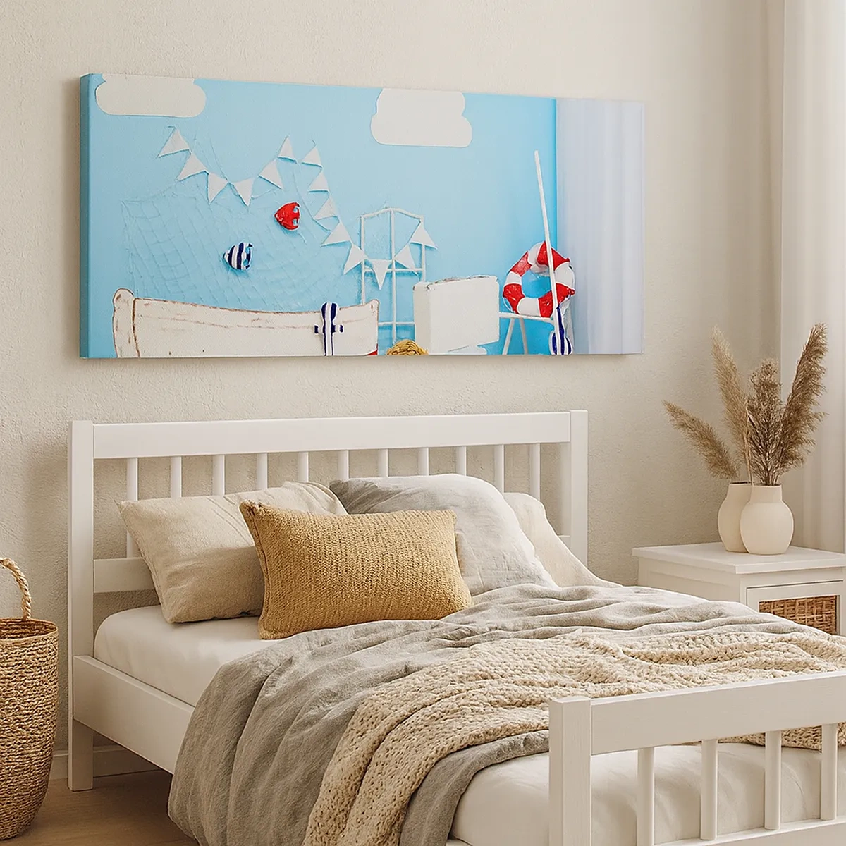 Obraz na plátně - Dětský stesk za dobrodružstvím - 30x30 cm