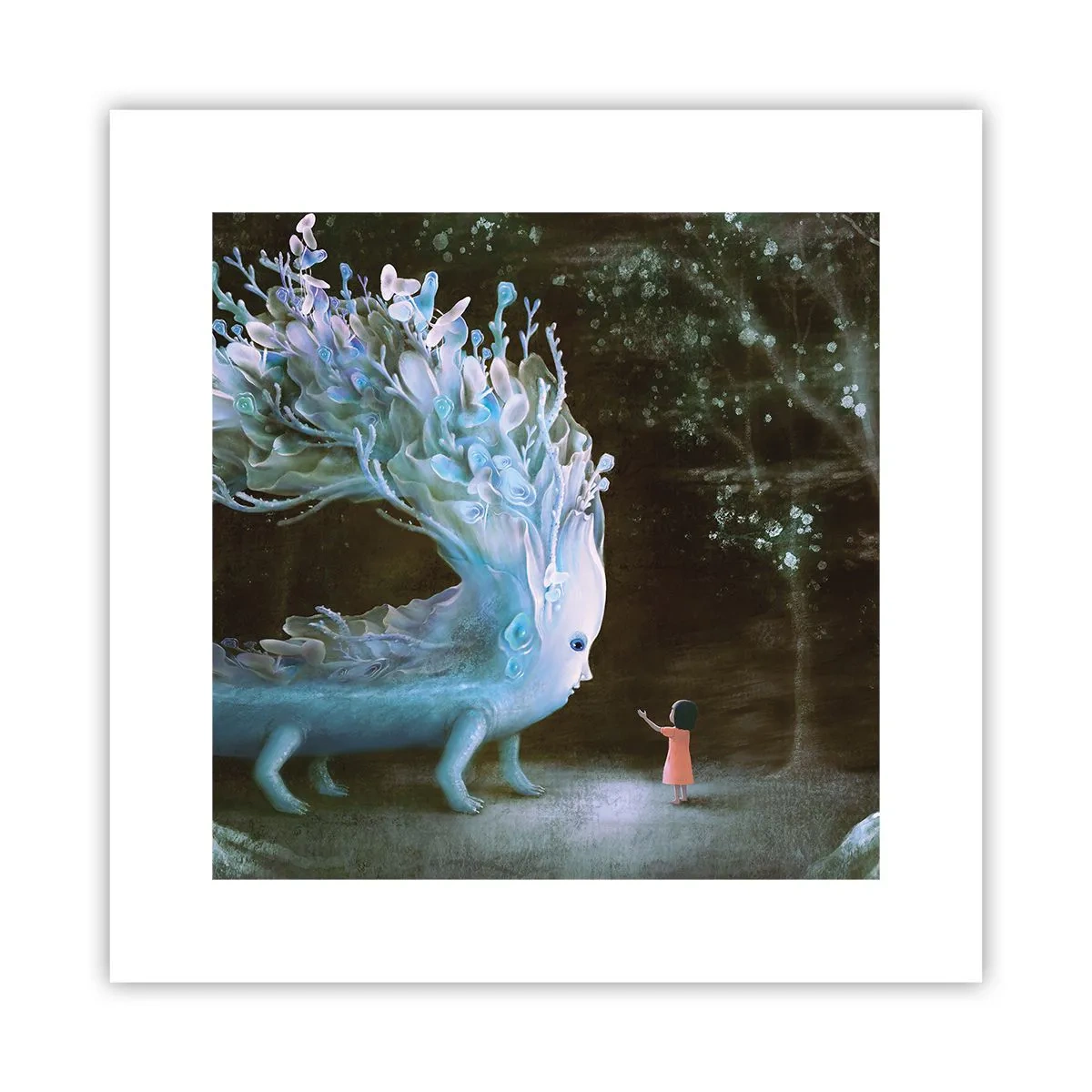 Plakát - Fantastické setkání - 30x30 cm