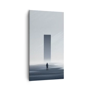 Obraz na plátně - Příležitost nebo hrozba? - 55x100 cm