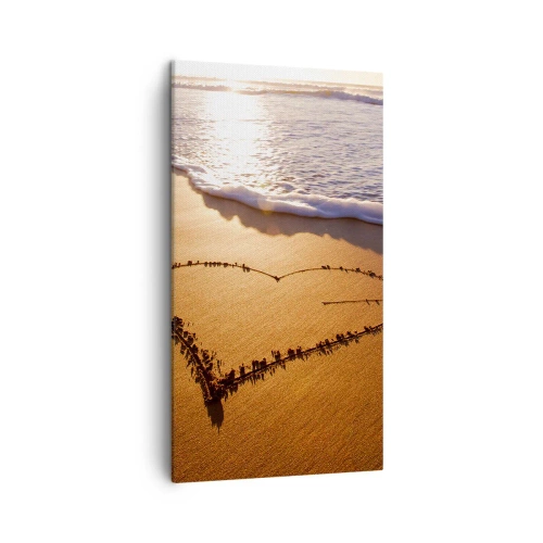 Obraz na plátně - Prázdninové vyznání - 45x80 cm