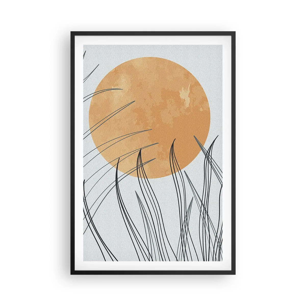 Plakát v černém rámu - Vždy ke slunci - 61x91 cm