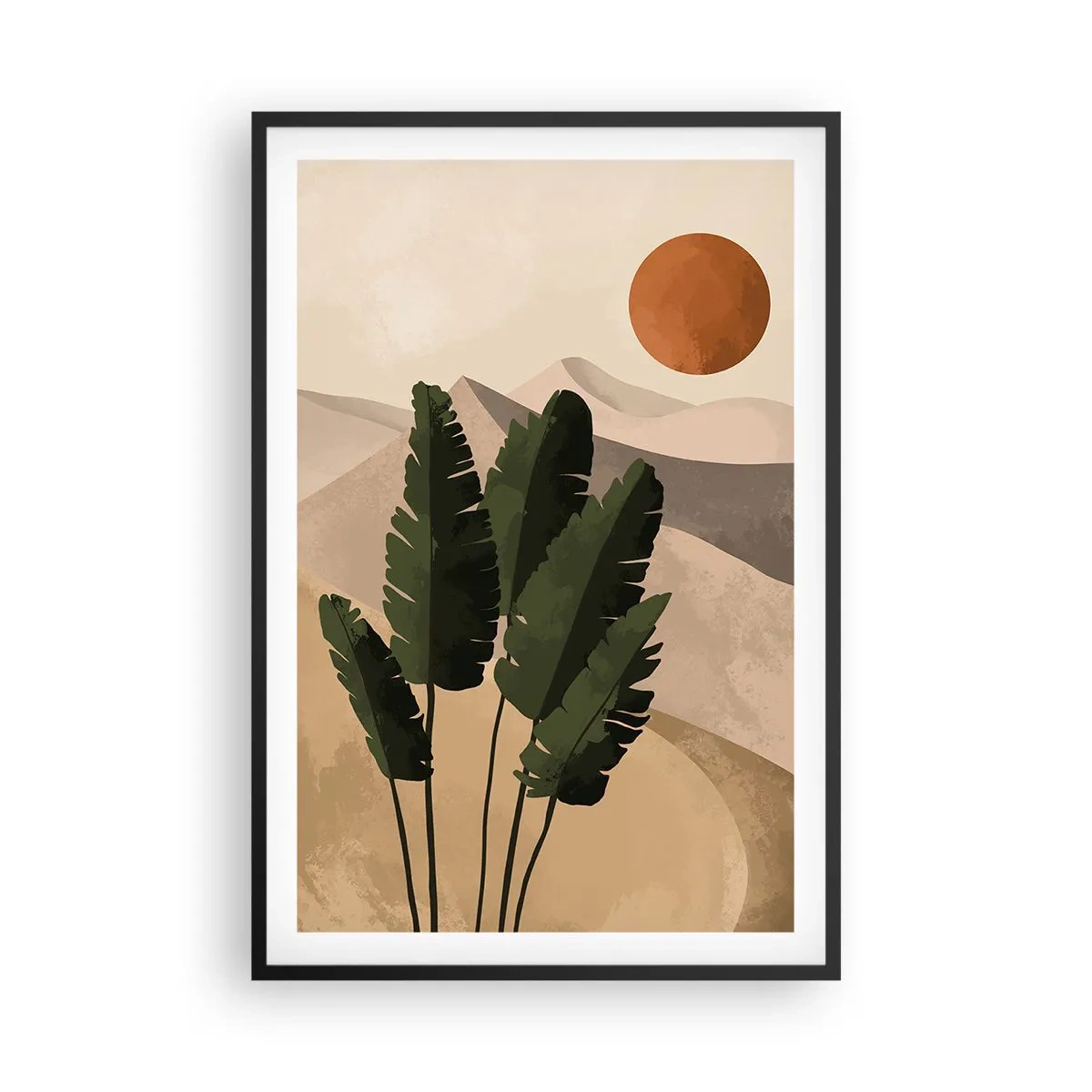 Plakát v černém rámu - Triumf života - 61x91 cm