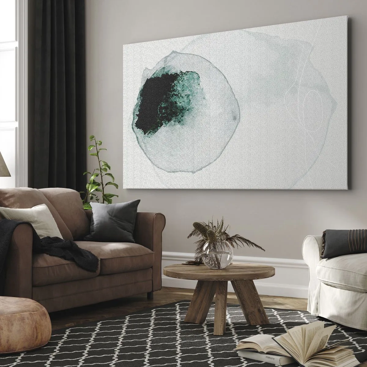 Obraz na plátně - V kapce vody - 70x50 cm