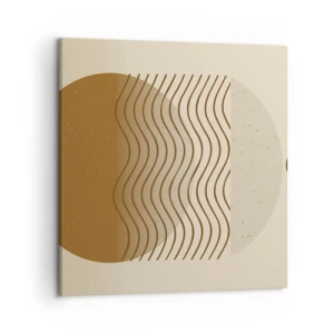 Obraz na plátně - O původu geometrických obrazců - 50x50 cm