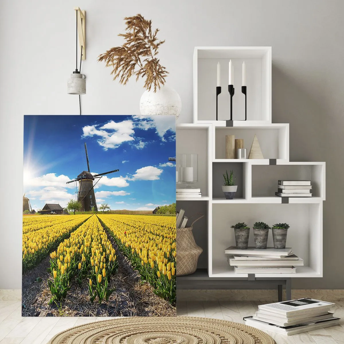 Obraz na skle - Více nizozemský nemůže být - 50x70 cm