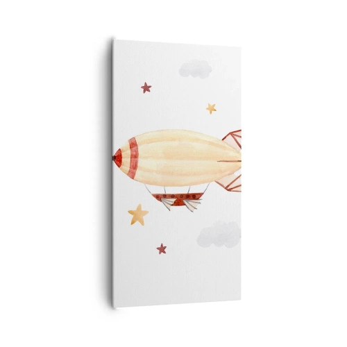 Obraz na plátně - Vzducholoď - 65x120 cm