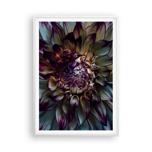 Plakát v bílém rámu - Rozkvět mládí - 70x100 cm