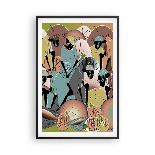 Plakát v černém rámu - Blíží se velký svátek - 61x91 cm