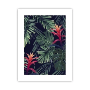 Plakát - Vzplanout v zeleném - 30x40 cm