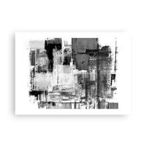 Plakát - Šedé je krásné - 70x50 cm