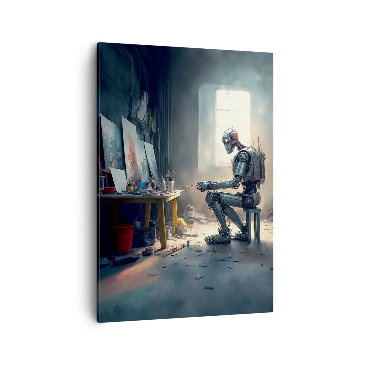 Obraz na plátně - Akt stvoření - 50x70 cm