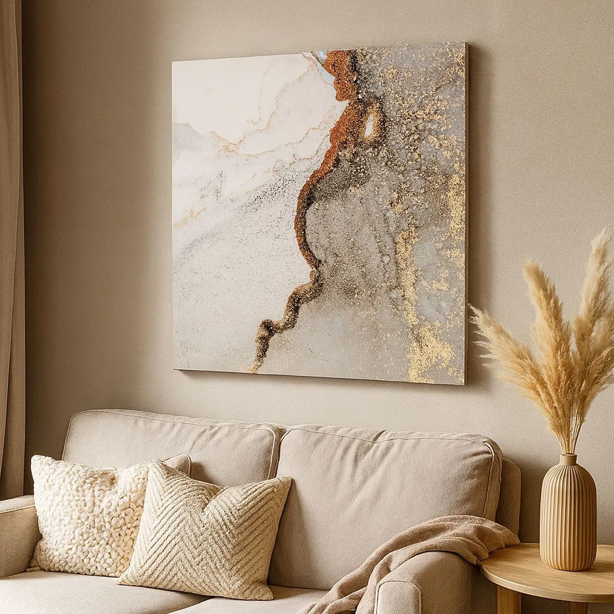 Obraz na plátně - Na hranici barev - 30x30 cm