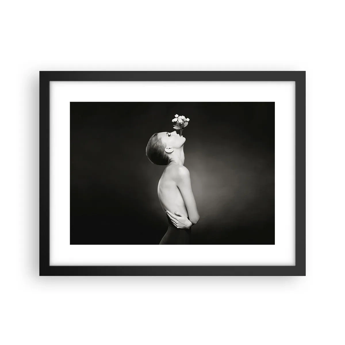 Plakát v černém rámu - Excentrická elegance - 40x30 cm