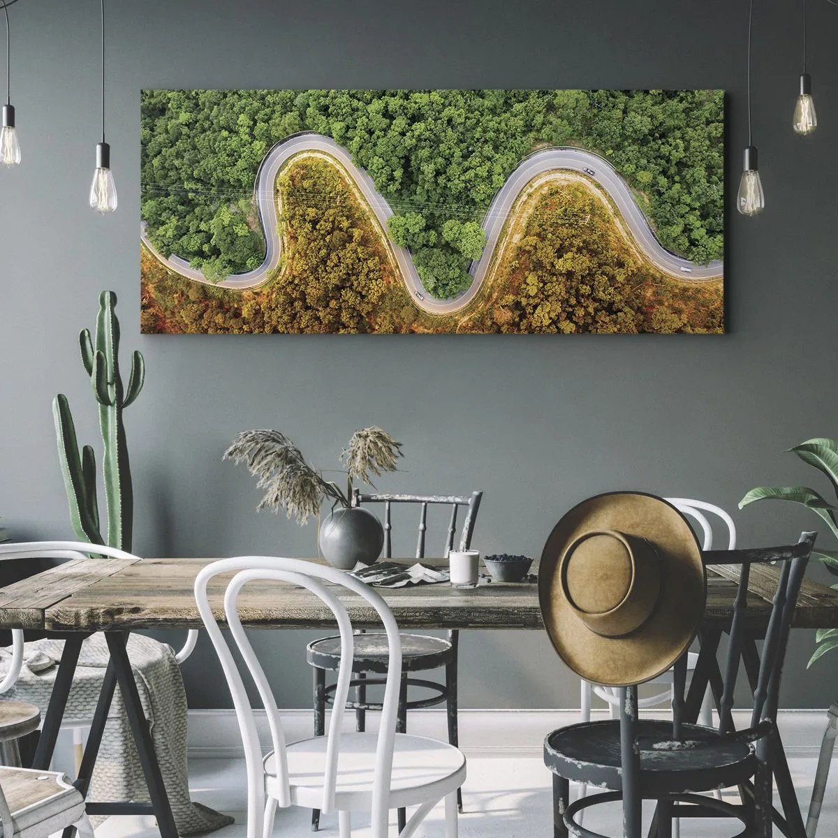 Obraz na plátně - Hranice a průlomy - 120x50 cm