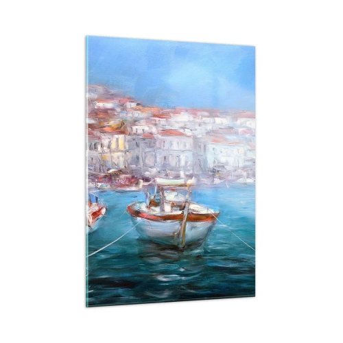 Obraz na skle - Italský záliv - 50x70 cm