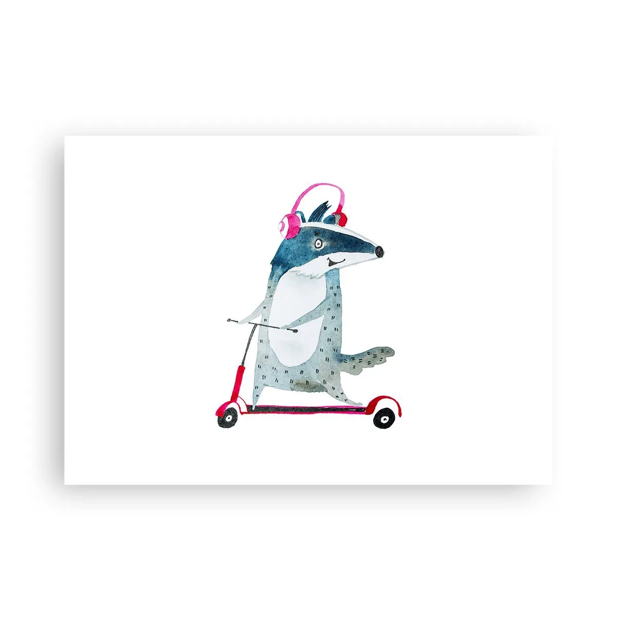 Plakát - Jezevčí radosti - 70x50 cm