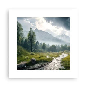 Plakát - Tam a zpět - 30x30 cm