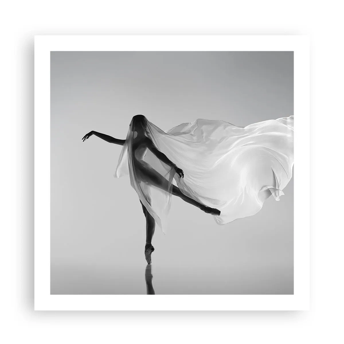 Plakát - Lehkost a půvab - 60x60 cm