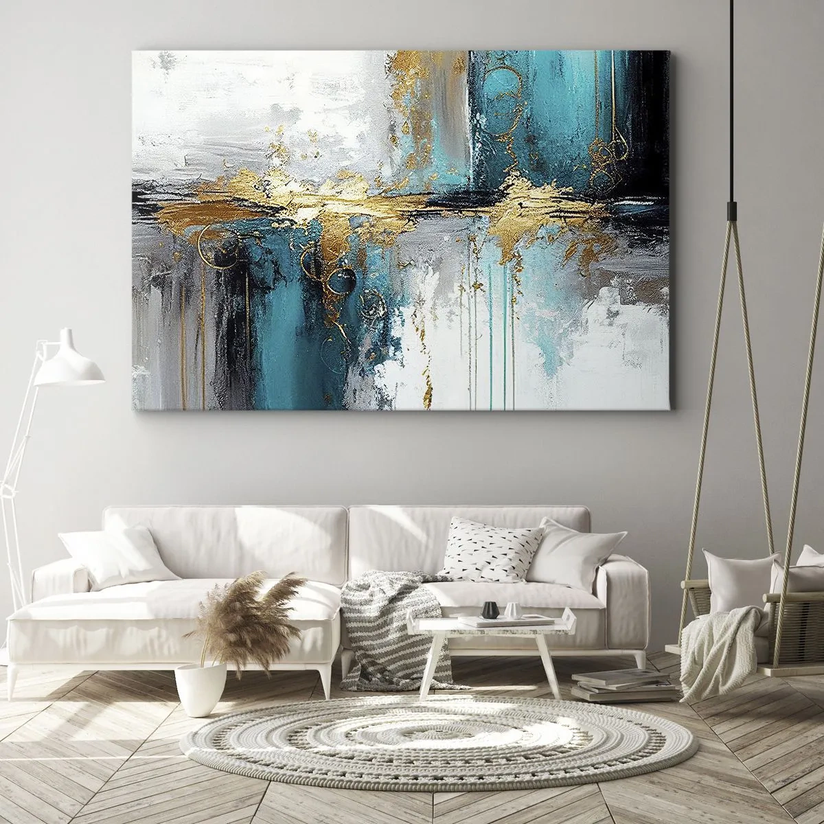 Obraz na plátně - Všechno plyne - 70x50 cm
