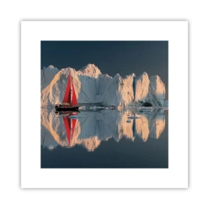 Plakát - Na okraji světa - 30x30 cm