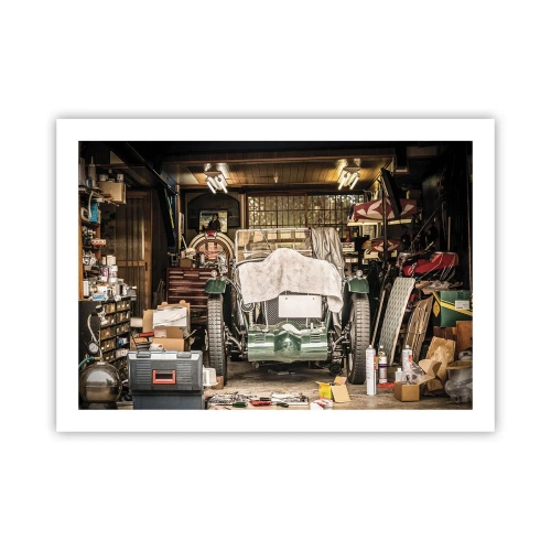 Plakát - Zpět do minulosti - 70x50 cm