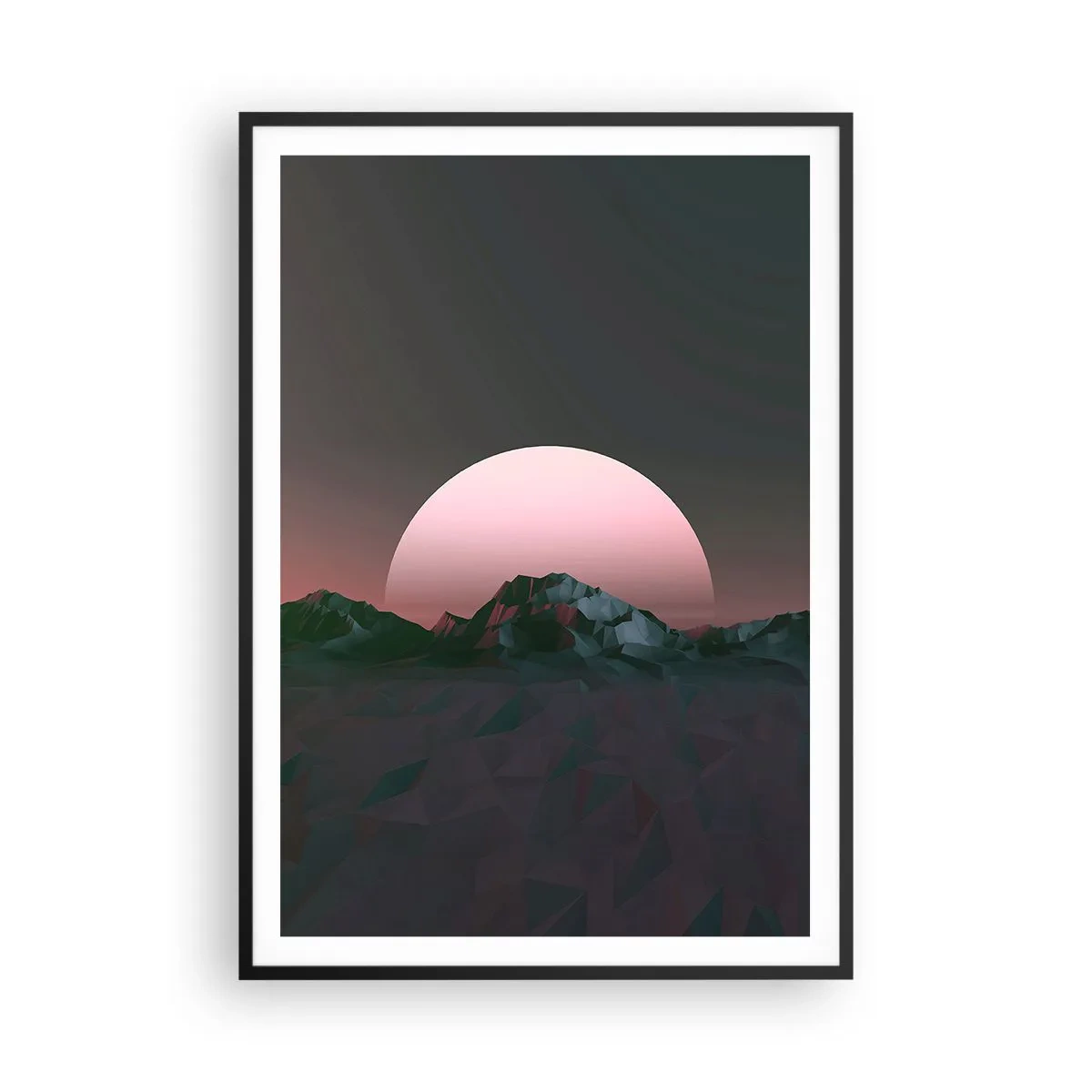 Plakát v černém rámu - V sousední galaxii - 70x100 cm