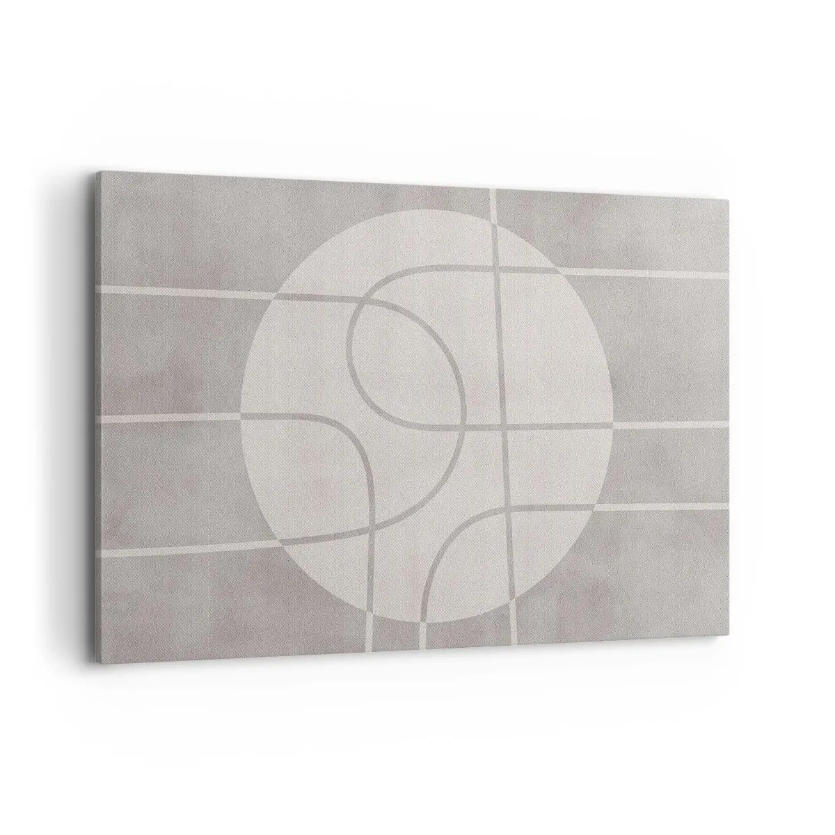 Obraz na plátně - Kruhově a přímo - 120x80 cm