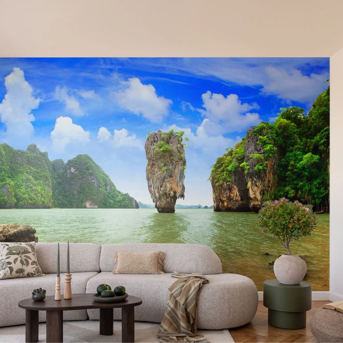 Fototapeta Premium Canvas - Skalní divy přírody - Krajina, Příroda, Tropy - 250x175 cm