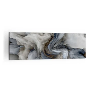 Obraz na plátně - Kámen a květ - 160x50 cm