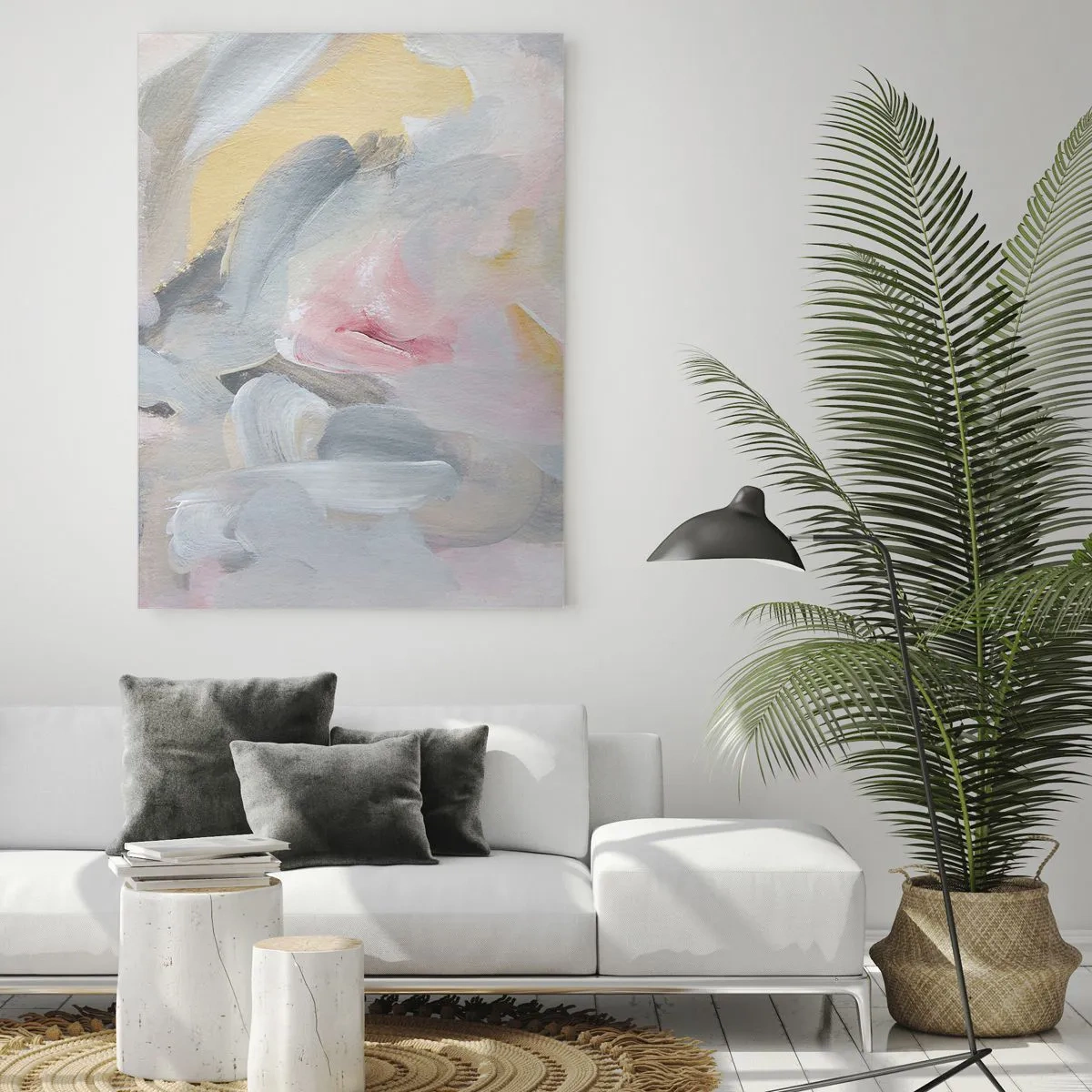 Obraz na skle - V pastelovém světě - 80x120 cm