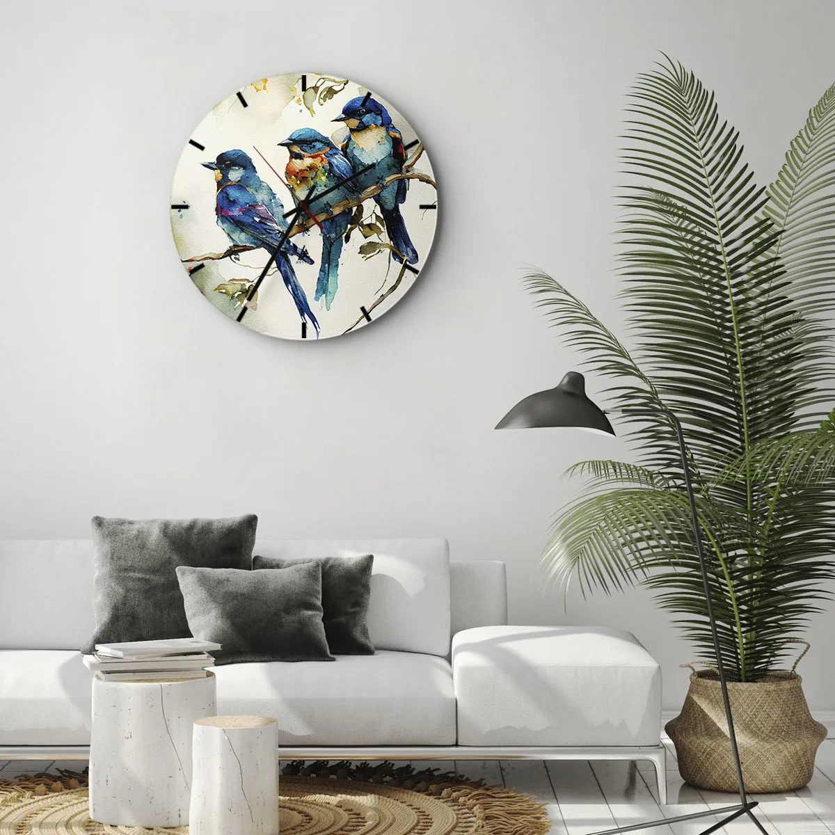 Nástěnné hodiny - Urazil se? - 40x40 cm