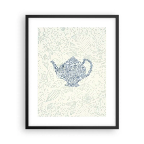 Plakát v černém rámu - Čajové kouzlo - 40x50 cm